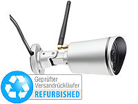 7links Wetterfeste IP-Kamera IPC-850.FHD + SofortLink (Versandrückläufer); WLAN-Repeater 