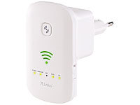 7links Dualband-WLAN-Repeater, Access Point & Router, 1.200 Mbit/s, WPS-Taste; WLAN-Repeater 