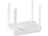 7links WLAN-Router WRP-1200.ac mit Dual-Band, WPS und 1200 Mbit/s; WLAN-Repeater 