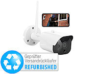 7links Outdoor-WLAN-IP-Überwachungskamera mit Full HD, Versandrückläufer; WLAN-IP-Überwachungskameras mit Objekt-Tracking & App, WLAN-IP-Überwachungskameras, dreh- und schwenkbar 