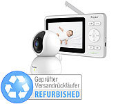 7links Video-Babyphone, dreh & schwenkbare Kamera, Versandrückläufer; HD-Micro-IP-Überwachungskameras mit Nachtsicht und App 