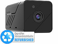 7links Micro-IP-Kamera mit Full HD, Nachtsicht, Versandrückläufer; WLAN-IP-Überwachungskameras mit 360°-Rundumsicht 