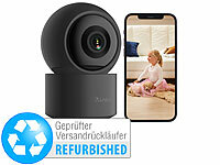 ; WLAN-IP-Überwachungskameras mit Nachtsicht, Hochauflösende Pan-Tilt-WLAN-Überwachungskameras mit SolarpanelWLAN-IP-Nachtsicht-Überwachungskameras & Babyphones