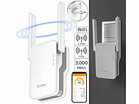 7links WiFi-6-Dualband-Repeater, bis 3.000 MBit/s, WLAN-Mesh, WPS, LAN-Port