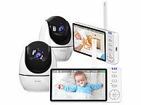 7links Babyphone mit Monitor, Babyphone mit Kamera schwenkbar; WLAN-IP-Überwachungskameras mit Nachtsicht, Hochauflösende Pan-Tilt-WLAN-Überwachungskameras mit SolarpanelWLAN-IP-Nachtsicht-Überwachungskameras & Babyphones WLAN-IP-Überwachungskameras mit Nachtsicht, Hochauflösende Pan-Tilt-WLAN-Überwachungskameras mit SolarpanelWLAN-IP-Nachtsicht-Überwachungskameras & Babyphones WLAN-IP-Überwachungskameras mit Nachtsicht, Hochauflösende Pan-Tilt-WLAN-Überwachungskameras mit SolarpanelWLAN-IP-Nachtsicht-Überwachungskameras & Babyphones 