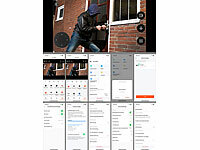 ; 4G/LTE-Akku-Außenkamera mit eSIM, 2K-Auflösung, Pan-Tilt-Funktion & Solarpanel 4G/LTE-Akku-Außenkamera mit eSIM, 2K-Auflösung, Pan-Tilt-Funktion & Solarpanel 4G/LTE-Akku-Außenkamera mit eSIM, 2K-Auflösung, Pan-Tilt-Funktion & Solarpanel 