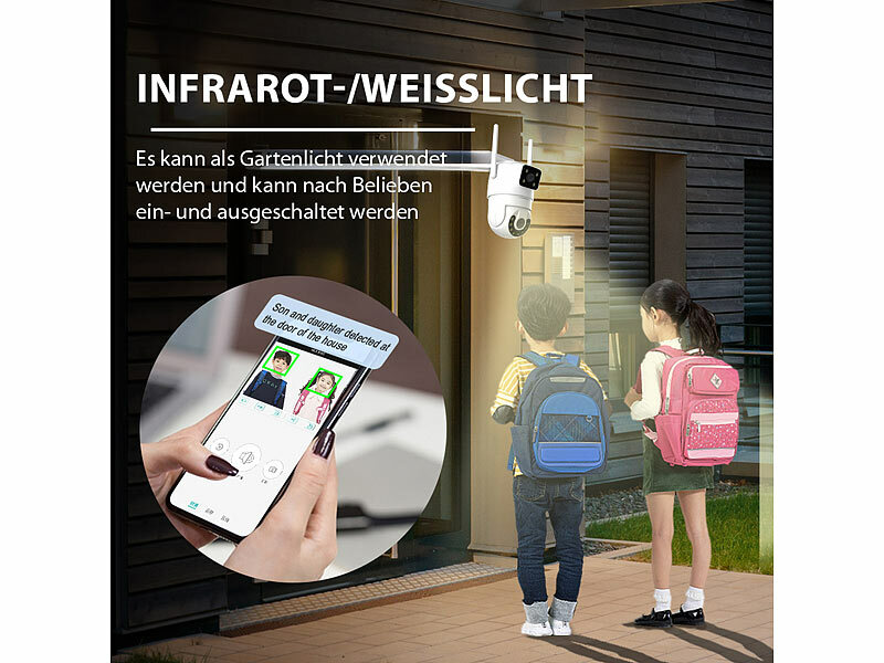 ; WLAN-IP-Nachtsicht-Überwachungskameras & Babyphones, Hochauflösende Pan-Tilt-WLAN-Überwachungskameras mit Solarpanel WLAN-IP-Nachtsicht-Überwachungskameras & Babyphones, Hochauflösende Pan-Tilt-WLAN-Überwachungskameras mit Solarpanel WLAN-IP-Nachtsicht-Überwachungskameras & Babyphones, Hochauflösende Pan-Tilt-WLAN-Überwachungskameras mit Solarpanel 