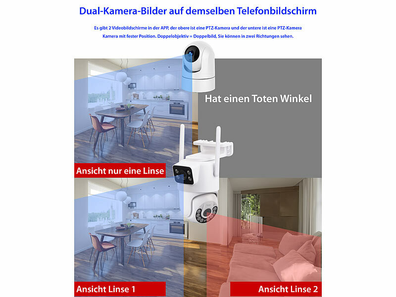 ; WLAN-IP-Nachtsicht-Überwachungskameras & Babyphones, Hochauflösende Pan-Tilt-WLAN-Überwachungskameras mit Solarpanel WLAN-IP-Nachtsicht-Überwachungskameras & Babyphones, Hochauflösende Pan-Tilt-WLAN-Überwachungskameras mit Solarpanel WLAN-IP-Nachtsicht-Überwachungskameras & Babyphones, Hochauflösende Pan-Tilt-WLAN-Überwachungskameras mit Solarpanel 