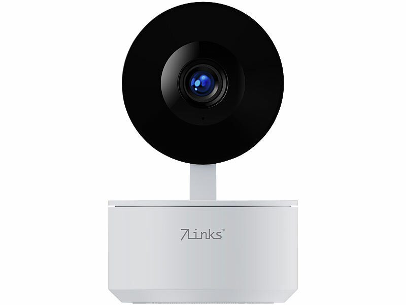 ; WLAN-Pan-Tilt-Überwachungskamera mit 2K, Tracking und Personenerkennung WLAN-Pan-Tilt-Überwachungskamera mit 2K, Tracking und Personenerkennung 