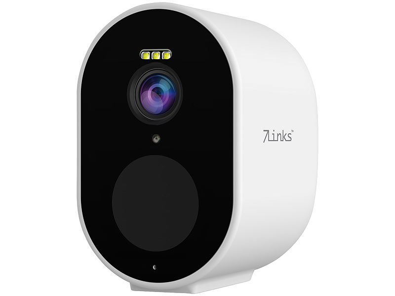 ; Outdoor-WLAN-IP-Überwachungskamera mit 2K, Farb-Nachtsicht, Dualband-WLAN 