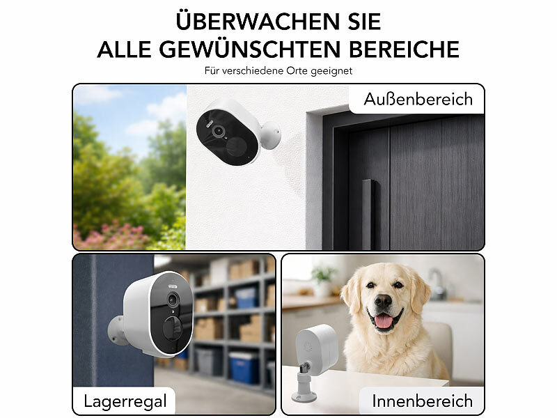 ; Outdoor-WLAN-IP-Überwachungskamera mit 2K, Farb-Nachtsicht, Dualband-WLAN Outdoor-WLAN-IP-Überwachungskamera mit 2K, Farb-Nachtsicht, Dualband-WLAN Outdoor-WLAN-IP-Überwachungskamera mit 2K, Farb-Nachtsicht, Dualband-WLAN 