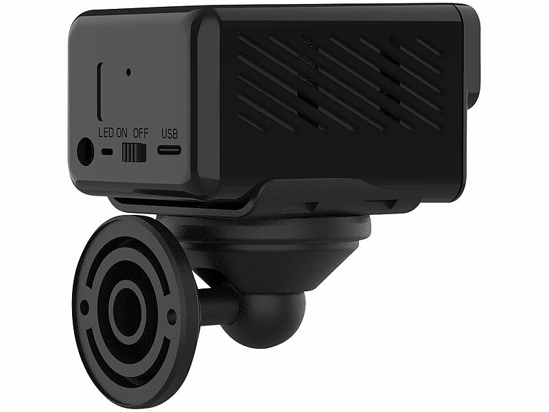 ; HD-Micro-IP-Überwachungskameras mit Nachtsicht und App