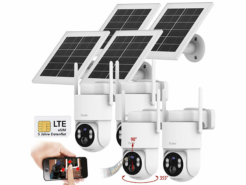 ; WLAN-IP-Überwachungskameras mit Nachtsicht, Hochauflösende Pan-Tilt-WLAN-Überwachungskameras mit Solarpanel WLAN-IP-Überwachungskameras mit Nachtsicht, Hochauflösende Pan-Tilt-WLAN-Überwachungskameras mit Solarpanel WLAN-IP-Überwachungskameras mit Nachtsicht, Hochauflösende Pan-Tilt-WLAN-Überwachungskameras mit Solarpanel 